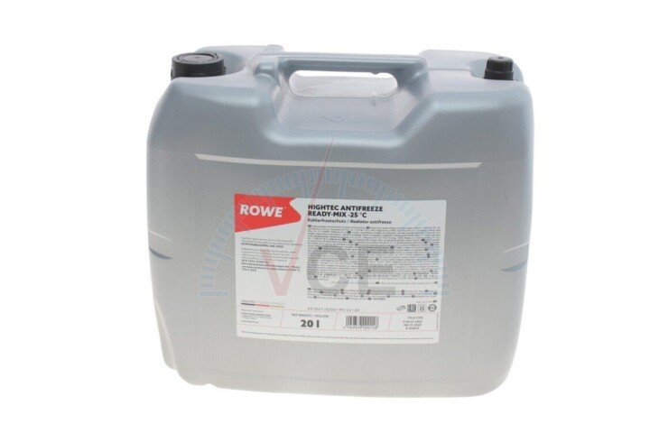 Антифриз (синій) g11 (20l) ready-mix -25°c hightec antifreeze ROWE 21041-0200-99 (фото 1)