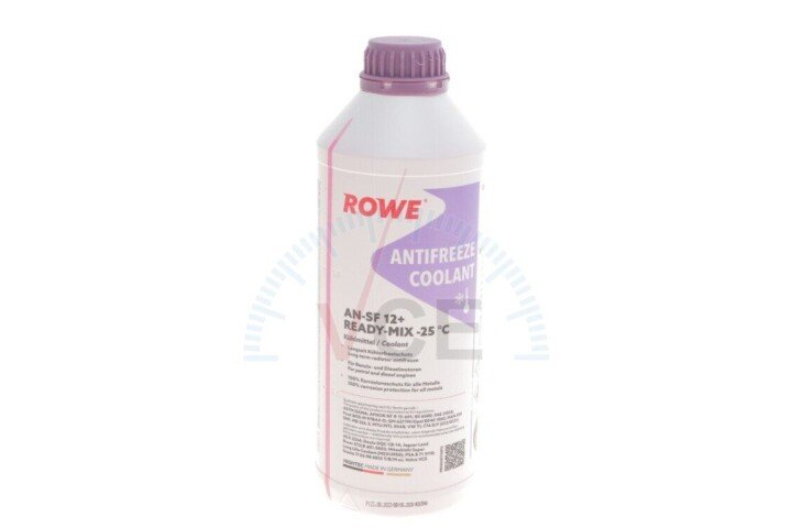 Антифриз (фіолетовий) g12/g12+ (1.5l) an-sf 12+ ready-mix -25°c ROWE 21048-0015-99 (фото 1)