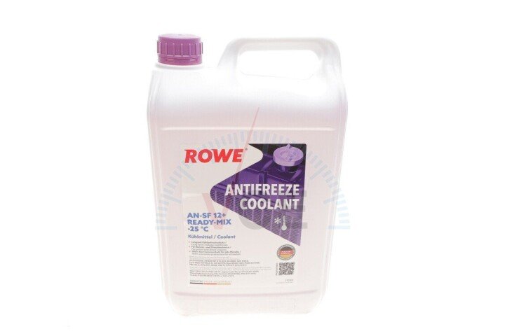 Антифриз (фіолетовий) g12/g12+ (5l) an-sf 12+ ready-mix -25°c hightec antifreeze ROWE 21048-0050-99 (фото 1)