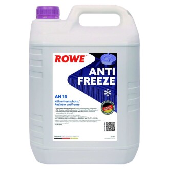 Антифриз (фиолетовый) G13 (5L) HIGHTEC ANTIFREEZE COOLANT AN 13 (концентрат) ROWE 21062-0050-99 (фото 1)