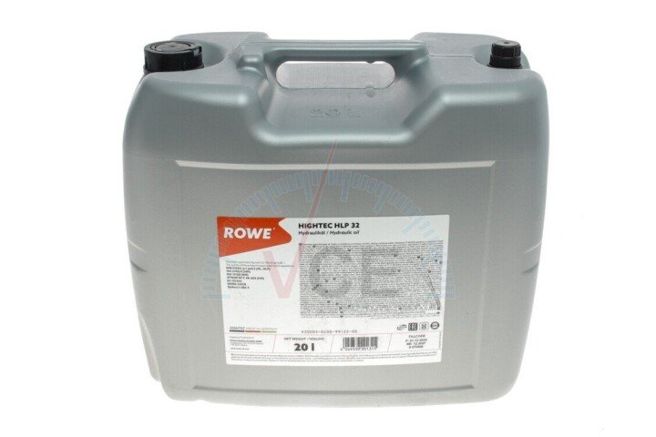 Рідина гідравлічна HIGHTEC HLP 32 (20L) підходить для підйомників ROWE 30005-0200-99 (фото 1)