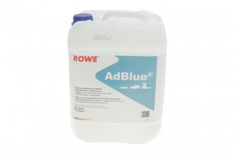 Жидкость для нейтрализации отработавших газов hightec adblue (мочевина) (10l) ROWE 65328-0100-99