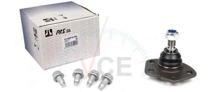 Фото 1 - Несучий / напрямний шарнір RTS 93-00578-056 Несучий / напрямний шарнір RTS 93-00578-056 (фото 1)