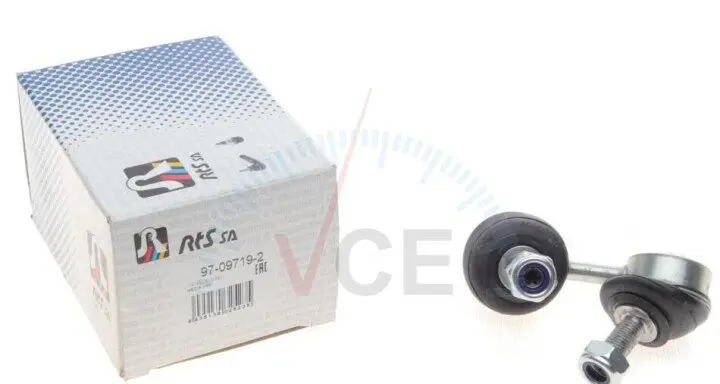 Тяга стабилизатора (переднего) (l) hyundai accent i/ii 94-05/matrix 01-10 (d=60mm) RTS 97-09719-2 (фото 1)