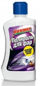 0.25л полироль для фар RUNWAY RW2545