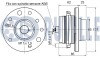 Opel подшипник передн.ступицы astra g 1,8-2,2 16v/2,2dti 98-02zafira 99-03(+abs) RUVILLE 220808 (фото 2)