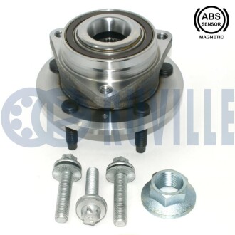 Opel підшипник передн. маточини з abs astra j, chevrolet cruze RUVILLE 221596