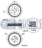 Шкив коленвала Audi A4 2.0 Tdi 07-/Q5 2.0 Tdi 10-/VW Golf VI 1.6 Tdi 09-13/Tiguan 2.0 Tdi 07- RUVILLE 520159 (фото 2)