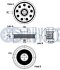 Шкив коленвала BMW 1 (F20), 3 (E90), 3 (E91), 3 (E92), 3 (E93), 3 (F30, F80), 5 (F10), 5 (F11), X3 (F25) 1.6D/2.0D 05- RUVILLE 520343 (фото 2)