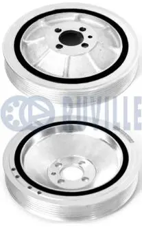 Шкив коленвала opel astra h/vectra c/zafira b 1.9cdti 04- RUVILLE 520360