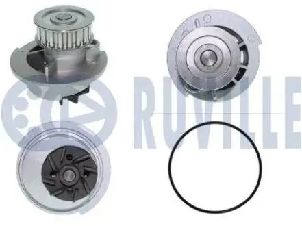 Насос води opel astra g/combo/meriva a/vectra b 1.6 95-10 (19z) RUVILLE 561217