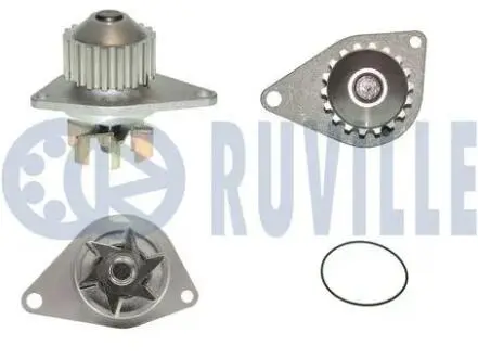 Водяной насос PSA Citroen C2/C3/Berlingo 1,1-1,4 07.96- Peugeot 106/206/1007/Partner RUVILLE 561234