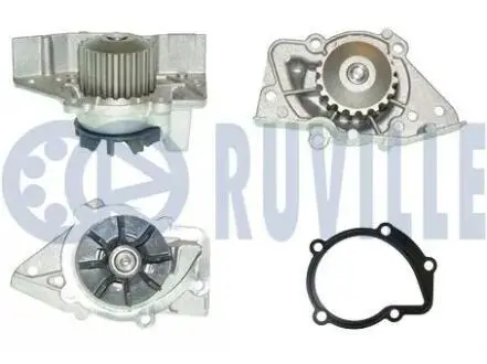Водяной насос Fiat Ducato/Scudo/PSA Berlingo/Boxer/Expert/405/406 1.9D/TD/2.0 1993- RUVILLE 56649P