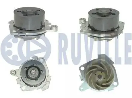 Помпа воды fiat brava/bravo/punto 1.8 gt 95-12, (182a2000) RUVILLE 56861