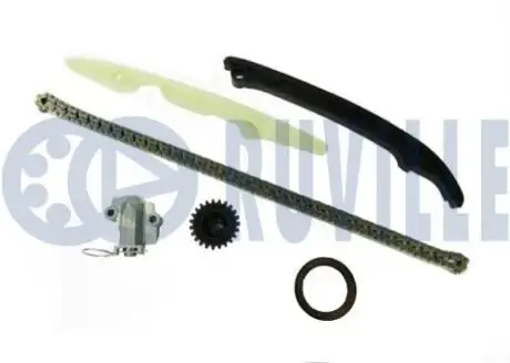 Комплект цепи грм fiat 500c/500/500l/panda/punto 0.9 07- RUVILLE 580087