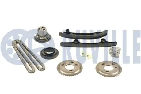 К-кт цепи ГРМ (с шестерней) Fiat/Ford/PSA 2.2Hdi/Jtd/Tdci 06- RUVILLE 580126