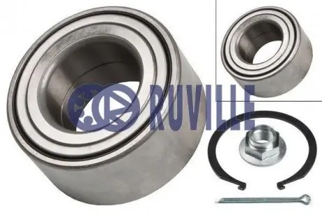 Подшипник ступицы передней комплект hyunda и sonata yf 09-14, tucson tl 13-15, sonata nf 04-09, tucson jm 04-09, grandeur hg 11-16, и-40 vf 11-18; kia optima tf 10-16, sportage sl 10-15, carens un 06-12, carens rp 12-18, magentis mg 05-10, magentis RUVILLE 8931