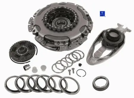 Комплект сцепления vw polo v 1.4 tdi 14-cusa/cyzb/cuta, dsg7-0am/0cw (dq200) SACHS 3000943016