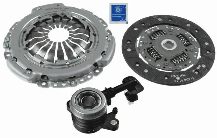 Фото 1 - Комплект сцепления renault clio/thalia/twingo 1,5 dci 05- SACHS 3000990398 Комплект сцепления renault clio/thalia/twingo 1,5 dci 05- SACHS 3000990398 (фото 1)