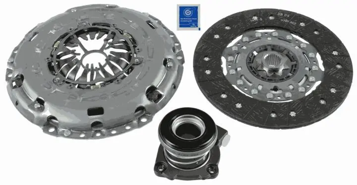 Комплект сцепления alfa 159//brera/spider 2,4 jtdm 05-11 SACHS 3000990402 (фото 1)