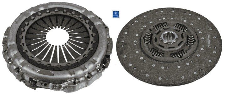 Комплект зчеплення rvi, volvo, d=430 mm SACHS 3400 700 479 (фото 1)