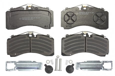 Комплект гальмівних накладок, haldex 22,5 145916174801 - axle b9-22s01 brake sbs2220 k0 SAF 3057000600