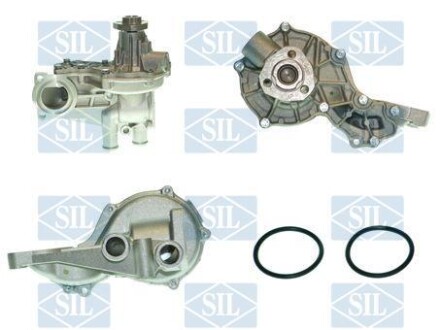Водяной насос vag 1.5-2.0 81- (с корпусом) SALERI SIL PA521S