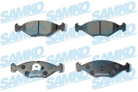 Тормозные колодки SAMKO 5SP016