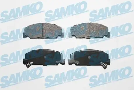 Гальмівні колодки, дискове гальмо (набір) SAMKO 5SP083