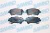 Колодки тормозные передние Toyota Corolla E12 01-> (LPR-) SAMKO 5SP1002 (фото 1)