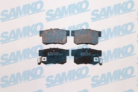 Колодки тормозные задние Honda Accord, Civic, CR-V 90-> (LPR-) SAMKO 5SP1014 (фото 1)