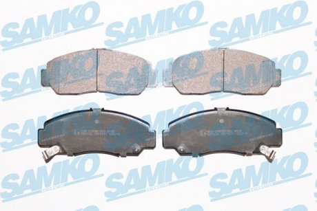 Колодки тормозные передние Honda Civic Vii, FR-V, Accord Vii 03-> (LPR-) SAMKO 5SP1071 (фото 1)