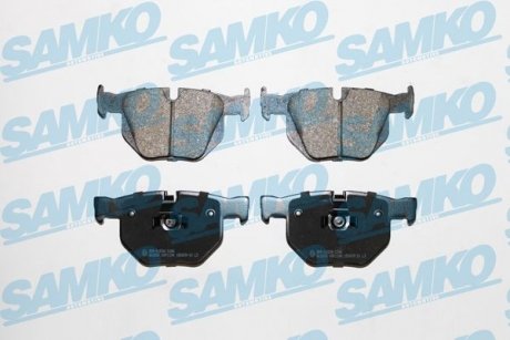 Колодки тормозные задние BMW 3 E90-93 05-> (LPR-) SAMKO 5SP1194 (фото 1)