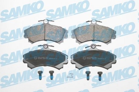 Колодки гальмівні передні Mitsubishi Colt, Carisma, Volvo S40/V40 96-> (LPR-) SAMKO 5SP1221