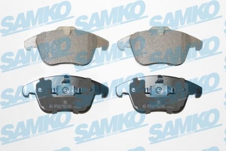 Колодки гальмівні передні Ford MONDEO IV універсал (07-15) (LPR-) SAMKO 5SP1255 (фото 1)