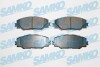 Колодки тормозные передние Toyota Auris (10-18), Prius (08->), Rav4 III/V (06->) (LPR-) SAMKO 5SP1282 (фото 1)