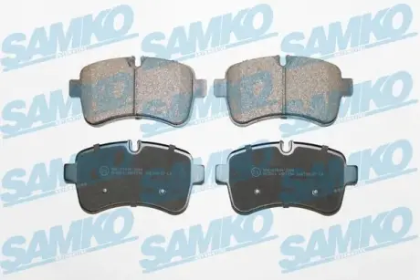 Тормозные колодки, дисковый тормоз SAMKO 5SP1296