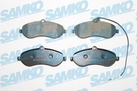 Колодки тормозные передние Fiat Scudo-Peugeot Expert 07-> с датч. (LPR-) SAMKO 5SP1348