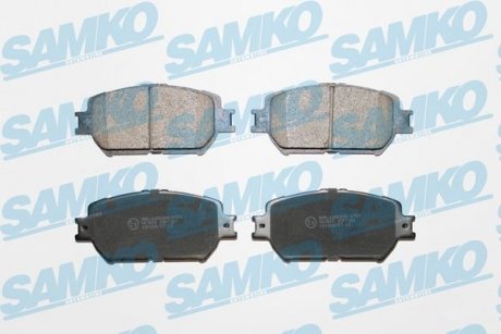 Колодки гальмівні передні Toyota Camry V30 (01-06) 2.4, 3.0 (LPR-) SAMKO 5SP1361 (фото 1)