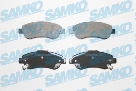 Колодки тормозные передние Honda CR-V III, IV 06-> (LPR-) SAMKO 5SP1456 (фото 1)