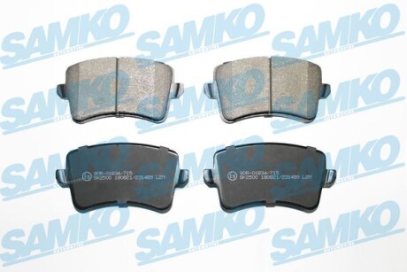 Тормозные колодки SAMKO 5SP1489