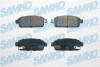 Колодки задні гальмові Opel Astra J, Zafira C, Chevrolet Cruze, Aveo T300 (LPR-) SAMKO 5SP1575 (фото 1)