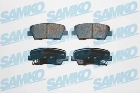 Колодки гальмівні задні Hyundai Santa Fe 06->, Kia Sorento (09-15) (LPR-) SAMKO 5SP1625
