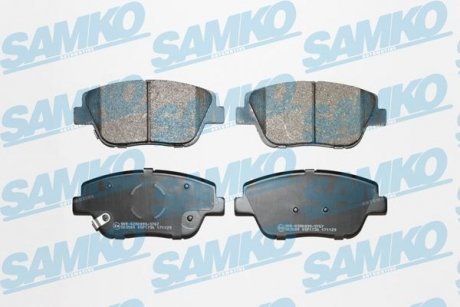 Колодки тормозные передние Hyundai Sonata, Kia Optima 10-> (LPR-) SAMKO 5SP1736