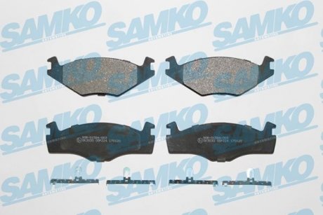 Гальмівні колодки SAMKO 5SP224