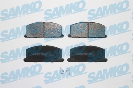 Колодки передні гальмівні Toyota Camry, Corolla, Carina 86-> (LPR-) SAMKO 5SP268 (фото 1)