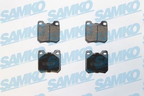 Тормозные колодки задние Opel Omega AB, Vectra B (95-03) (LPR-) SAMKO 5SP334 (фото 1)