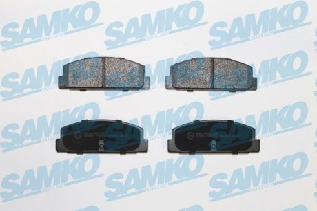 Колодки тормозные задние Mazda 626, CX-7 91-> (LPR-) SAMKO 5SP336 (фото 1)