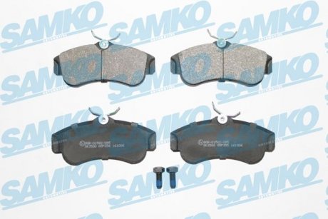 Колодки тормозные передние Nissan Almera N16, Primera P10 (LPR-) SAMKO 5SP355 (фото 1)