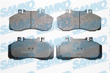 Колодки передні гальмові MB T2/Vario 608-814D (86-96) (LPR-) SAMKO 5SP360 (фото 1)